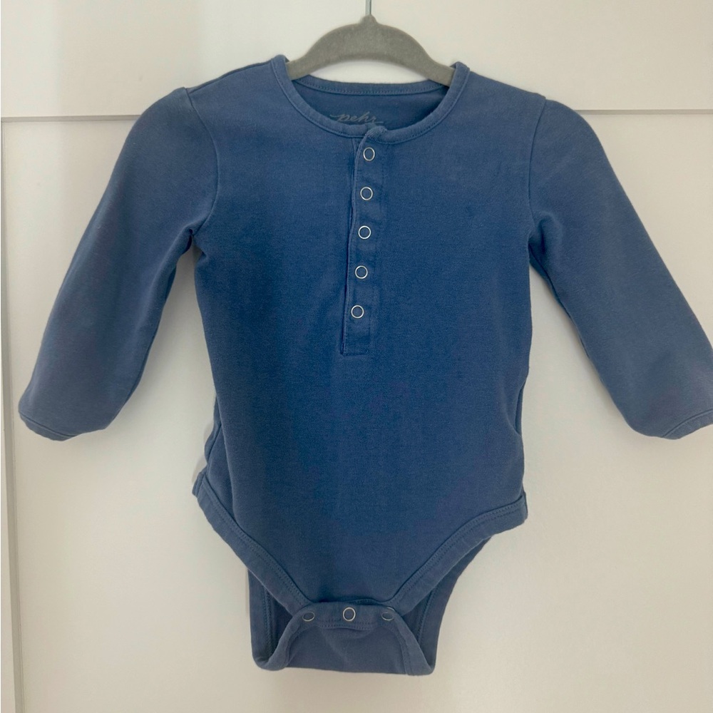 Excellent condition - Pehr Long Sleeve Organic Cotton Long Sleeve bodysuit